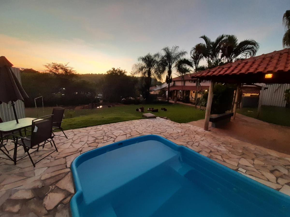 Pousada Da Estacao Brotas Exterior foto